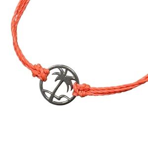 Pura Vida Bracelets Lot of 7 Palm Tree Pine Cone NEW Used Beach Boho